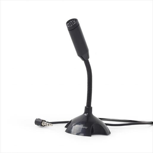 MICROPHONE GEMBIRD 1x 3.5mm jack, black, MIC-D-02