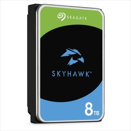 HDD 3,5" 8TB SEAGATE Skyhawk 5400RPM 256MB 24x7 SATAIII ST8000VX010