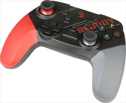 GAME PAD WIRELESS A4TECH BLOODY GPW50, 2.4G+Wired,PC, PS3, Android, Black-Red, A4-CON-GPW50-RED
