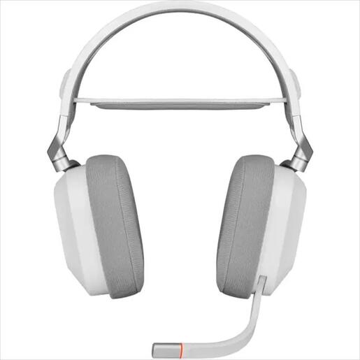 HEADPHONES CORSAIR Gaming-Headset HS80 Wireless RGB w/microphone, White, CA-9011236-EU