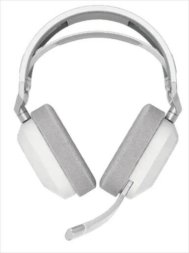 HEADPHONES CORSAIR Gaming-Headset HS80 MAX Wireless and Bluetooth PC/PS5/PS4 RGB w/microphone, White CA-9011296-EU