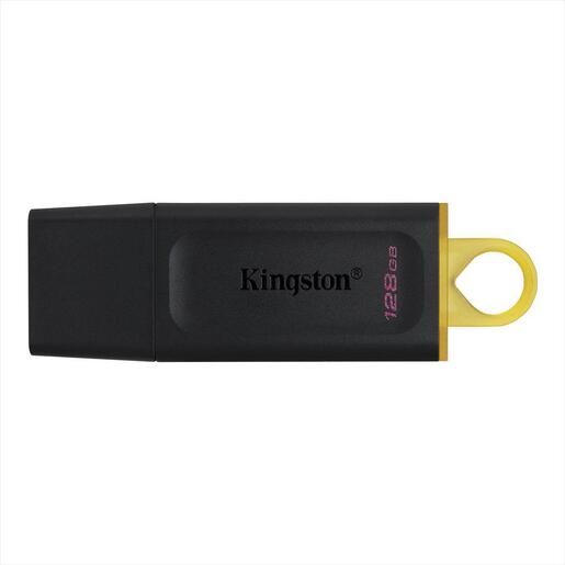 USB Flash Drive 3.2 Gen1 128GB KINGSTON DATA TRAVELER EXODIA , Black/Yellow, DTX/128GB