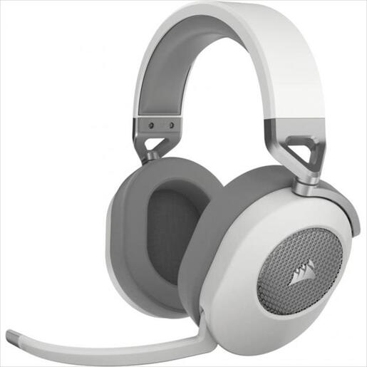 HEADPHONES CORSAIR Gaming-Headset HS65 Wireless + Bluetooth w/microphone, White CA-9011286-EU2