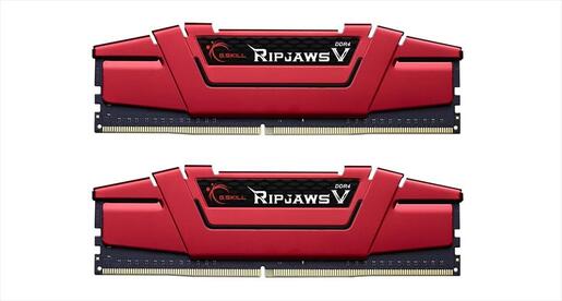RAM DDR4 16GB (2x8GB) 3600MHz G.SKILL RipjawsV F4-3600C19D-16GVRB