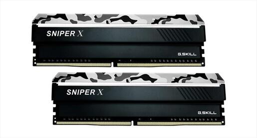 RAM DDR4 16GB (2x8GB) 3200MHz G.SKILL SNIPER X F4-3200C16D-16GSXWB