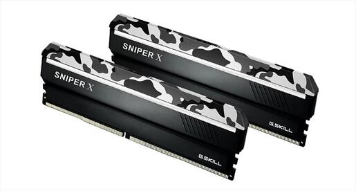 RAM DDR4 16GB (2x8GB) 3200MHz G.SKILL SNIPER X F4-3200C16D-16GSXWB
