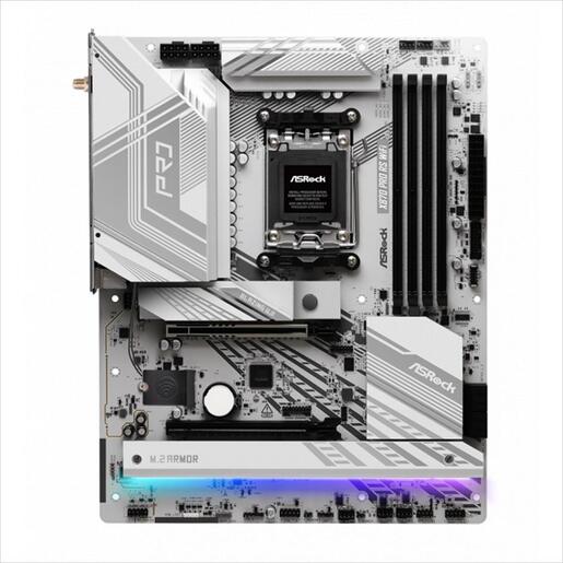 MB AM5 X870 Pro RS WIFI ASROCK 4xDDR5 8000+(OC), PCIe5.0x16, PCIe4.0x16, 3xM.2, 4xSATAIII, HDMI, DP, 2.5GB LAN, USB Type-C, WIFI 7