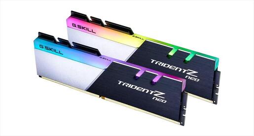 RAM DDR4 32GB (2x16GB) 3600MHz G.SKILL Trident Z RGB NEO F4-3600C16D-32GTZNC