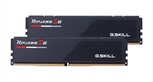 RAM DDR5 32GB(2x16GB) 5200MHz CL36 G.SKILL Ripjaws S5 Intel XMP Black F5-5200J3636C16GX2-RS5K