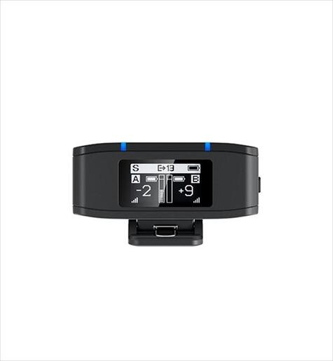 MICROPHONE WIRELESS SYSTEM BOYA BOYAMIC, 2xMIC, USB-C, Lightning, 3.5mm receiver, black