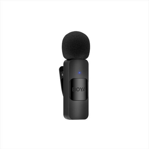 MICROPHONE WIRELESS BOYA BY-V2, 2x MIC, USB-C receiver, black