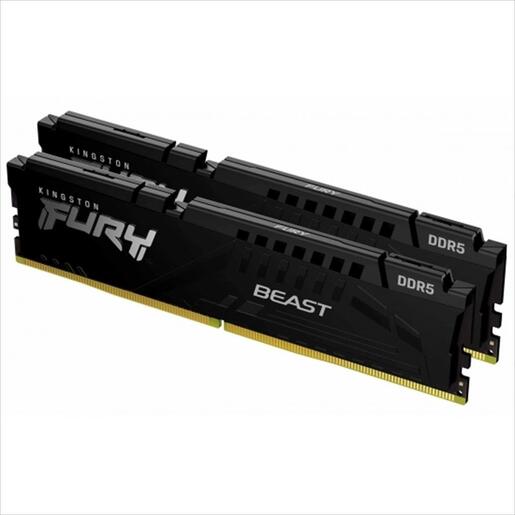 RAM DDR5 64GB(2x32GB) 5600MHz CL36 Kingston Fury Beast EXPO black KF556C36BBEK2-64