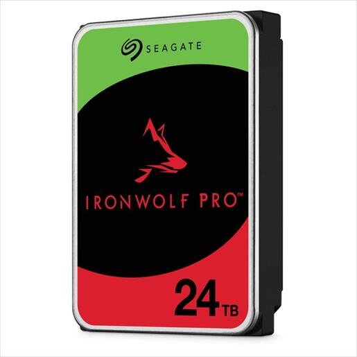 HDD 3,5" 24TB SEAGATE IronWolf PRO NAS 7200RPM 512MB SATAIII ST24000NT002