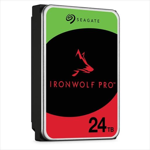 HDD 3,5" 24TB SEAGATE IronWolf PRO NAS 7200RPM 512MB SATAIII ST24000NT002
