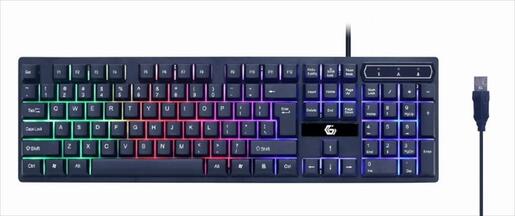GAMING set GEMBIRD GHOST 4in1 Keyboard+Mouse+Headphones+Mousepad, GGS-UMGL4-02