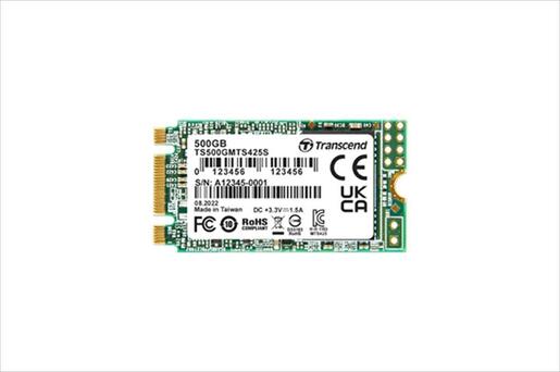 SSD M.2 500GB TRANSCEND MTS425S (SATAIII) 3D NAND TS500GMTS425S  2242