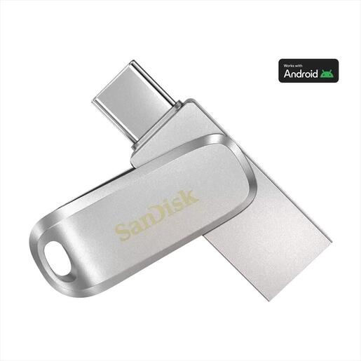 USB Flash Drive 3.2/ Type-C 256GB SANDISK ULTRA DUAL DRIVE LUXE (USB 3.2 Gen 1), SDDDC4-256G-G46