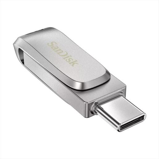USB Flash Drive 3.2/ Type-C 256GB SANDISK ULTRA DUAL DRIVE LUXE (USB 3.2 Gen 1), SDDDC4-256G-G46
