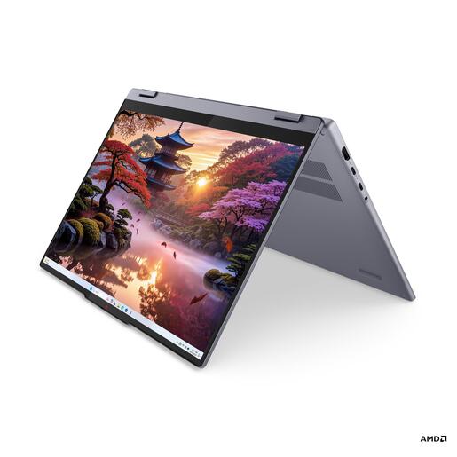 Lenovo IdeaPad 5 2-in-1 16AKP10, 83KU0005SC, 16 WUXGA Touch, AMD Ryzen AI 7 350, 16GB RAM, 1TB PCIe NVMe SSD, AMD Radeon 860M Graphics, Free DOS, лаптоп
