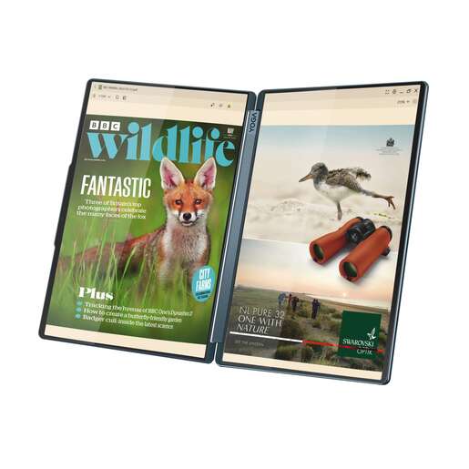 Lenovo Yoga Book 9 14IAH10, 83KJ000RRM, 14 2.8K OLED Touch 120Hz, Intel Core Ultra 7 255H, 32GB RAM, 1TB PCIe NVMe SSD, Intel Arc Graphics, Windows 11 Pro, лаптоп