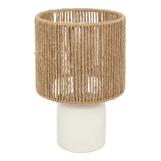 199-000677 Leyda ламба керамика бело-природна