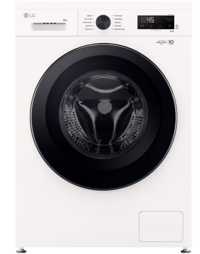 LG F4X1008NWK, 8kg, 1400 врт./min, машина за перење