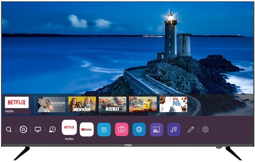 FOX LED TV 65WOS640E, 4K Ultra HD, Frameless, WebOS 5.0, Smart TV, Magični daljinski, PVR, Dolby Audio