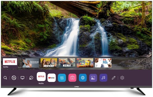 FOX LED TV 55WOS640E Frameless, 4K Ultra HD, WebOS Smart TV, Magični daljinski, ThinQ AI, Dolby Audio, HDR10/HLG, PVR