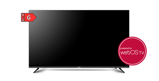 FOX LED TV 55WOS640E Frameless, 4K Ultra HD, WebOS Smart TV, Magični daljinski, ThinQ AI, Dolby Audio, HDR10/HLG, PVR
