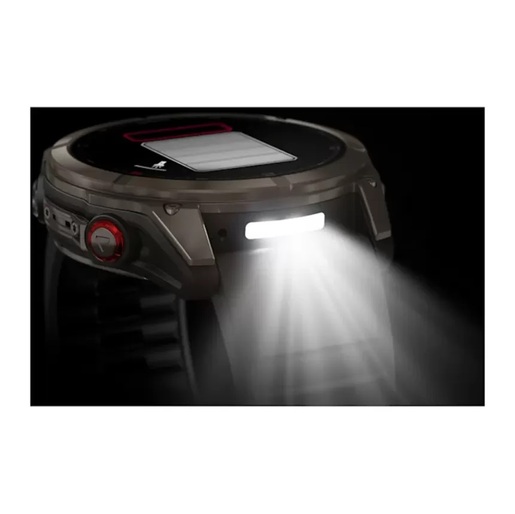 GARMIN Fenix 8 Pro – 47 mm, AMOLED, Sapphire, Titanium, Graphite/Black Silicone Band, 010-03198-11