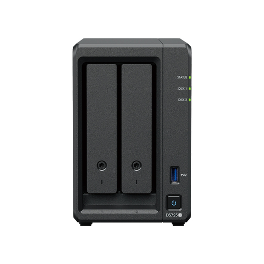 Synology DS725+ Capacity-scalable NAS with SSD Cache Acceleration Capability