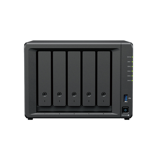 Synology DS1525+ Scalable NAS with SSD cache acceleration capability