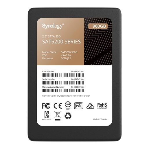 Synology SAT5210-960G SSD SAT5210-960G SATAIII 2,5" Synology