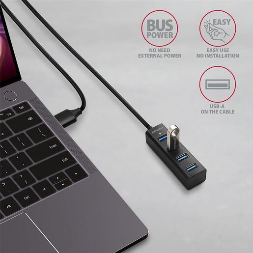 AXAGON USB HUB Mini SS 4xUSB3.2, HUE-M1C