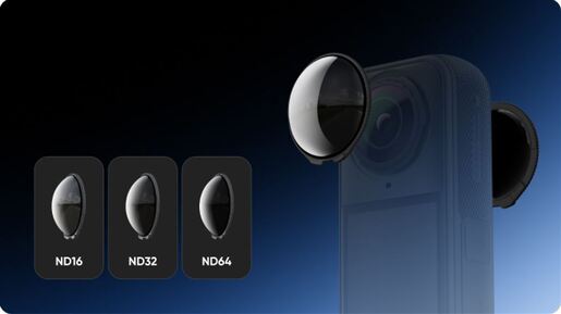 Insta360 X5 ND64 Filters