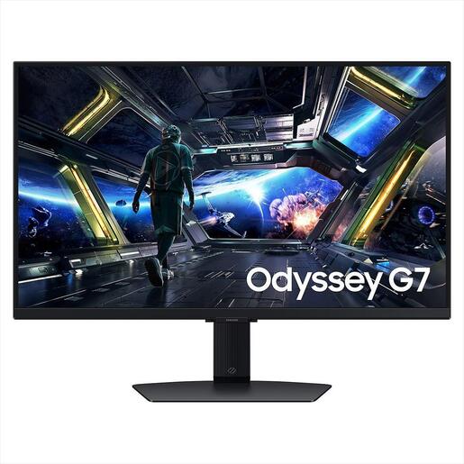 MONITOR 27" SAMSUNG ODYSSEY G7 S27DG702EU, 144Hz, 4K Ultra HD 3840 x 2160, IPS, DP, HDMI, USB, RJ45, VA 16:9, PIVOT, Speakers, Black