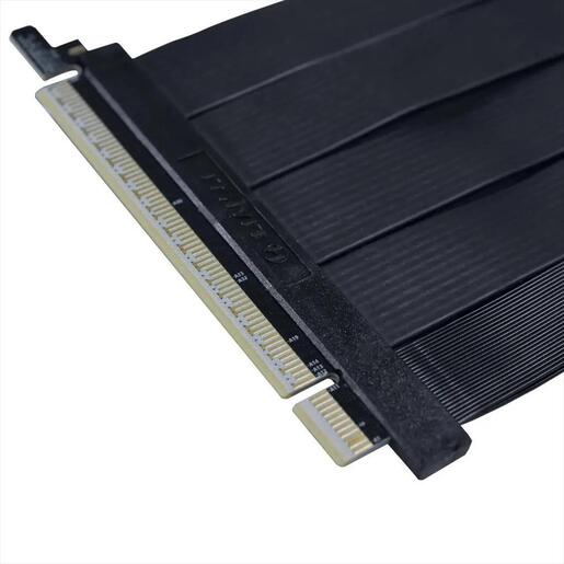 CABLE RISER LIAN LI HIgh Speed PCIe x16 M To PCIe x16 F 200mm Gen 4.0, black, PW-PCI-520X