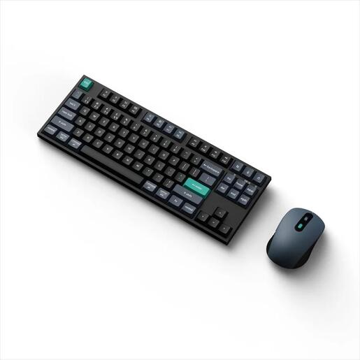 COMBO KEYBOARD AND MOUSE WIRELESS KEYCHRON B33 TKL + BM25 Scissor switch Multi-Device (Wired, 2.4Ghz,Bluetooth), Deep Black, KCBD1