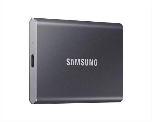 EXTERNAL SSD SAMSUNG T7 2TB USB 3.2 Gen2 Silver, MU-PC2T0T/WW