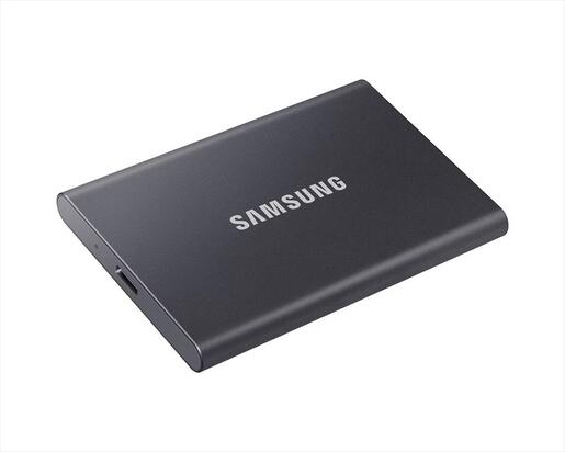 EXTERNAL SSD SAMSUNG T7 2TB USB 3.2 Gen2 Silver, MU-PC2T0T/WW