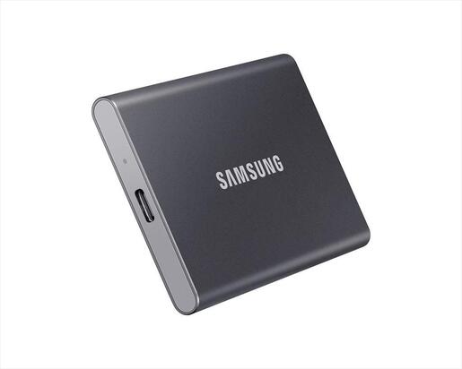 EXTERNAL SSD SAMSUNG T7 2TB USB 3.2 Gen2 Silver, MU-PC2T0T/WW