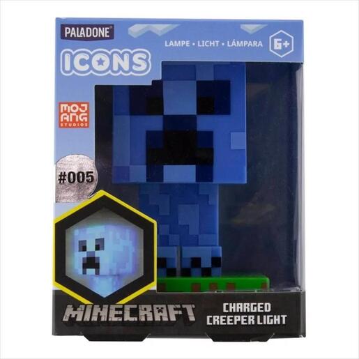 GAME FIGURINE PALADONE MINECRAFT CHARGED CREEPER LIGHT  LAMP, PP8004MCF