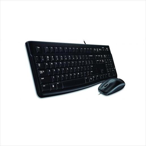 COMBO KEYBOARD AND MOUSE WIRED LOGITECH MK120 920-002563