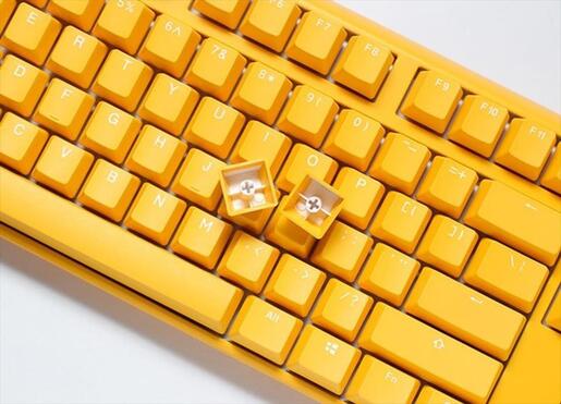 KEYBOARD MECHANICAL DUCKY ONE 3 SF RGB 65% PBT Double-shot keycaps HOT-SWAPPABLE Cherry MX Clear, Yellow, DKON2167ST-WUSPDYDYYYC1