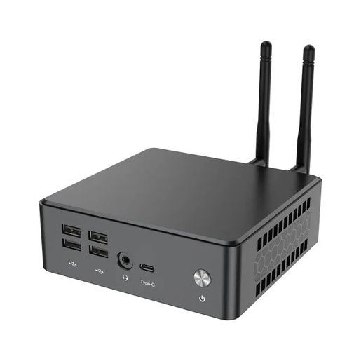 Zeus Mini PC MPI12 Intel i5-1235U 10C 4.4 GHz/DDR4/M.2/LAN/Dual WiFi/BT/HDMI/DP/USB C