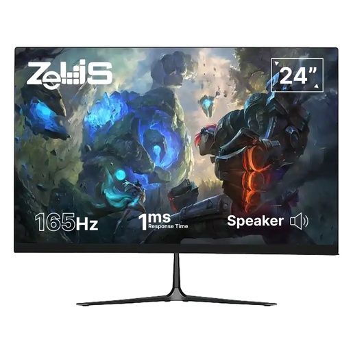 MONITOR 23.8" ZEUS Gaming ZUS238GMG 1920x1080/Full HD/IPS/165Hz/1ms/HDMI/DP/USB/Zvuиnici