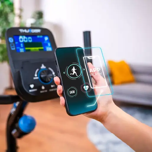 THUNDER OPAL – електромагнетски лежечки велосипед (recumbent) за домашен тренинг