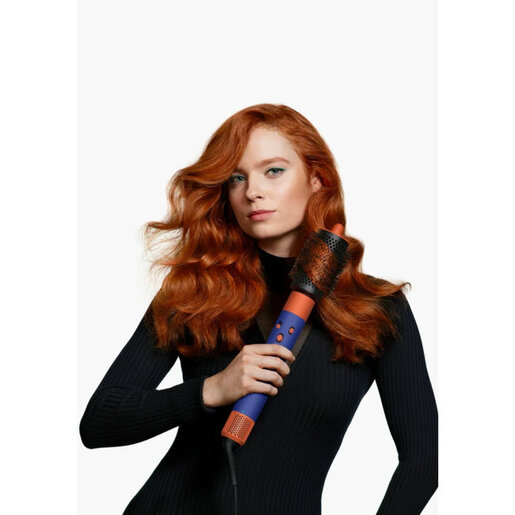 Dyson multi-styler and dryer Straight+Wavy Prussian Ceramic Vinca Blue / Topaz Long Volumise