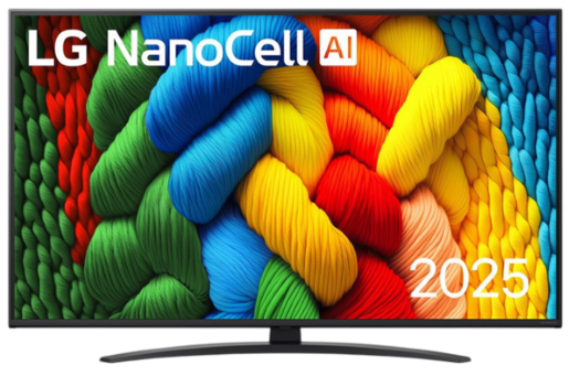 LG 43 NANO 81A3A, 4K UHD, NANO SMART, webOS 25, a7 Gen8, ThinQ, HDR10