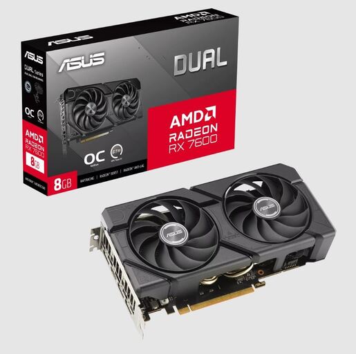 ASUS DUAL-RX7600-O8G-EVO
